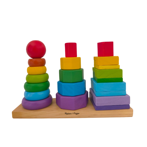 Wooden Geometric Blocks